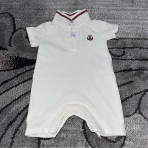 Moncler Spring Romper Suit Logo 3-6m